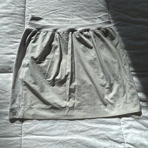 Lululemon White Skirt